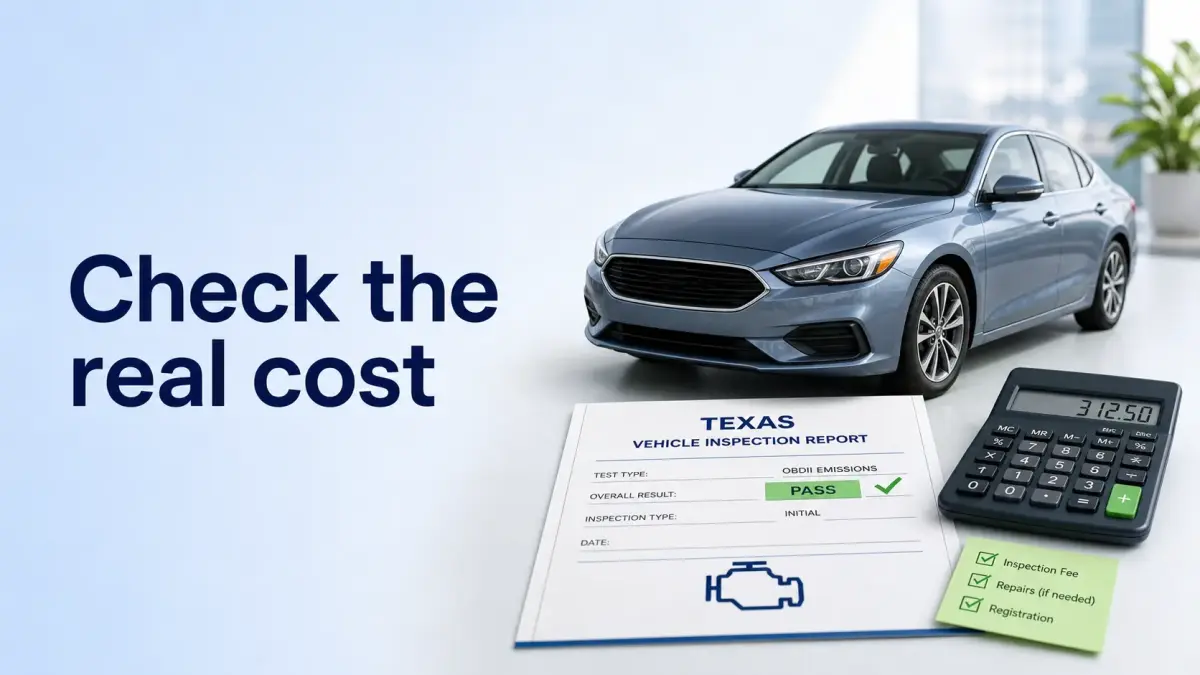 Bexar County Emissions Test 2026: What San Antonio Used-Car Buyers Should Budget Before Financing
