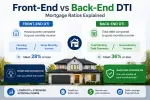 Front-End vs Back-End DTI: Mortgage Ratios Explained