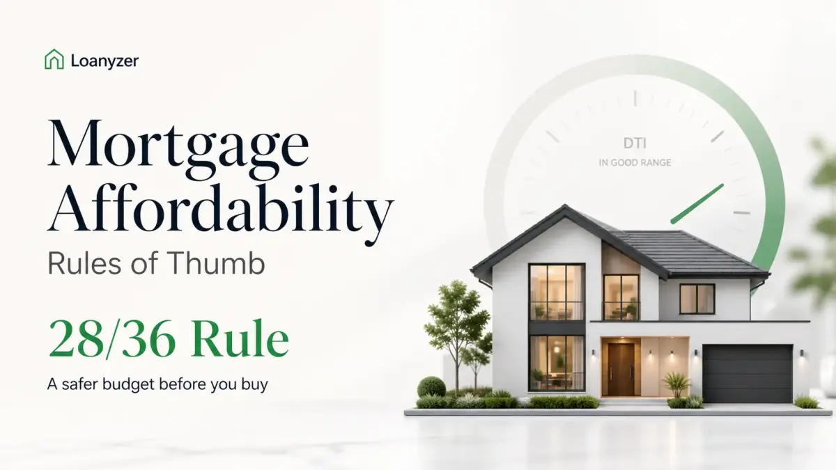 Mortgage Affordability Rules of Thumb: How Much House Can You Really Afford?