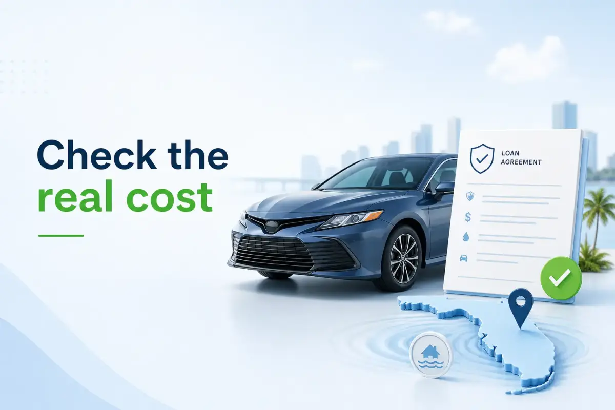 Used Car Financing in Florida: Insurance, Fees, Flood Title Checks, and Payment Risk